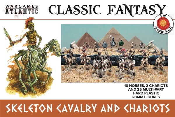 Wargames Atlantic: Skeleton Cavalry and Chariots