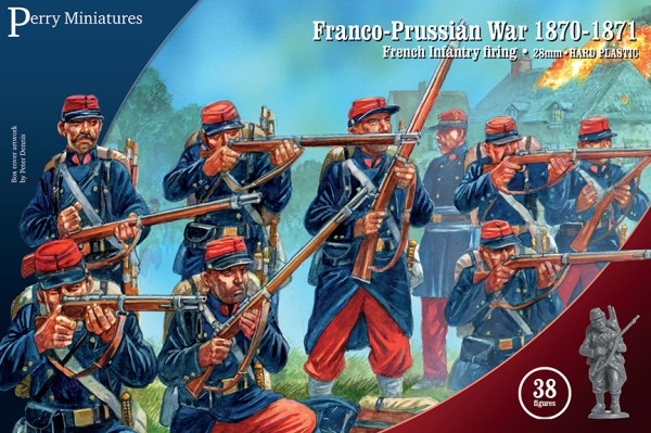 Perry Miniatures: French Infantry firing line (1870-1871)