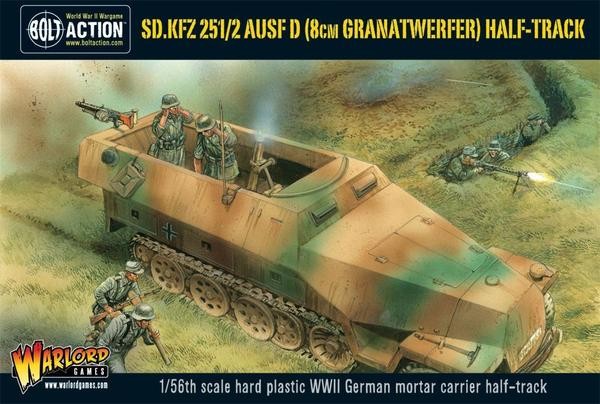 Bolt Action: German SdKfz 251/2 Ausf. D (8cm Granatwerfer)