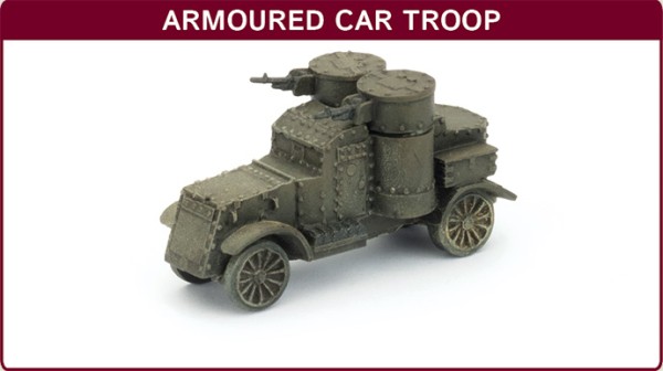 Great War - British Armoured Car Troop