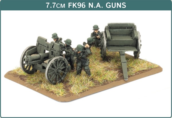 Great War - German 7,7cm FK96 n.A. gun