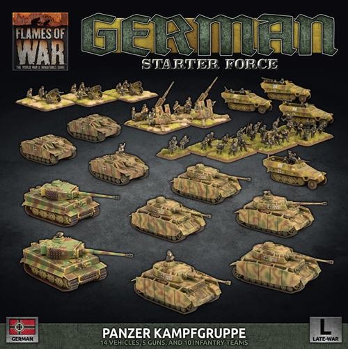 Flames of War GE: Late War German Kampfgruppe (Plastic)
