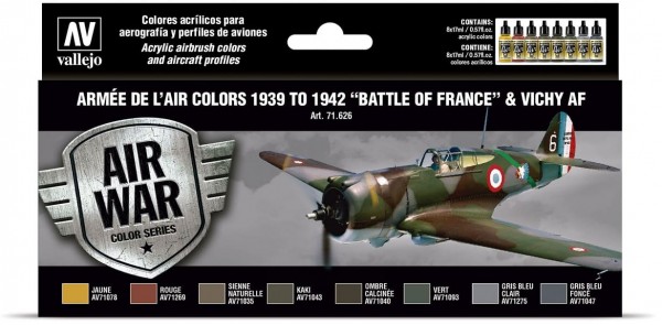 Model Air: Armée de l'Air colors 1939 to 1942 "Battle of France"