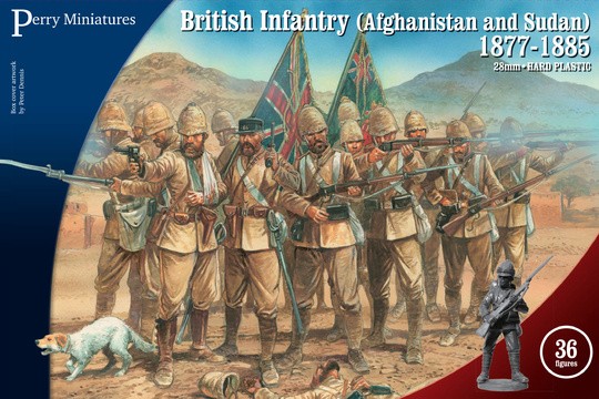 Perry Miniatures: British Infantry Afghanistan/Sudan 1877/85