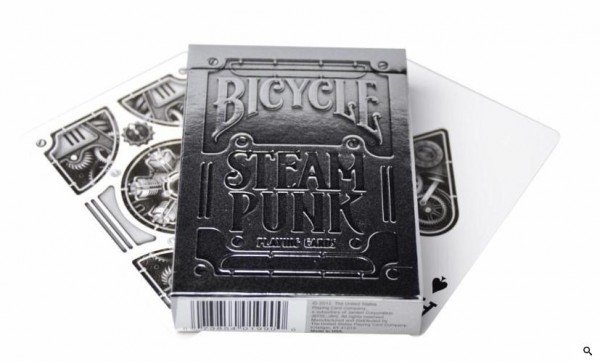 Poker: Bicycle Playing Cards Silver Steampunk (Poker)