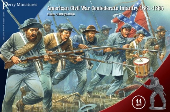 Perry Miniatures: ACW Confederate Infantry 1861-1865