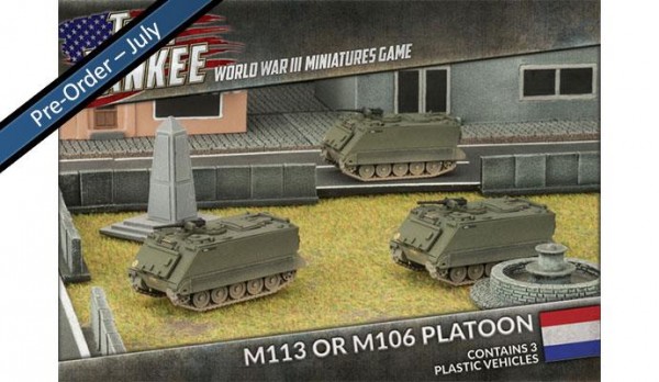 Team Yankee Dutch M113/M106 (Plasticx3)