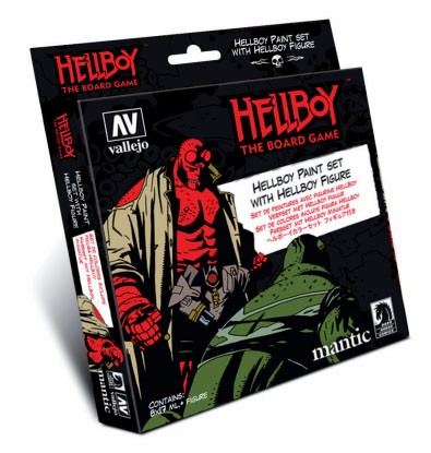 Model Color - Set Hellboy mit Figur (8 Farben)
