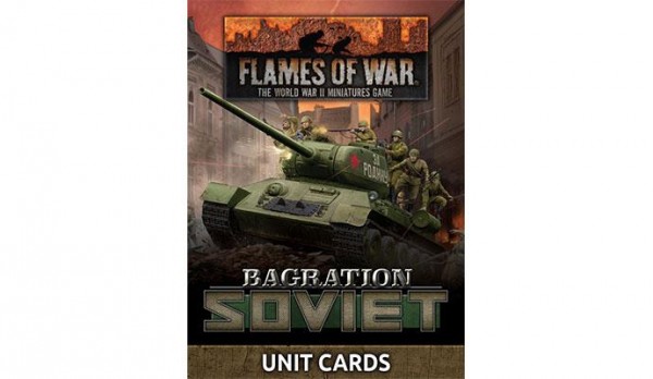 Soviet Bagration Unit Cards (engl.)