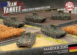Team Yankee Marder Zug (Plastic)