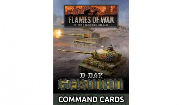D-Day German Command Cards (engl.)