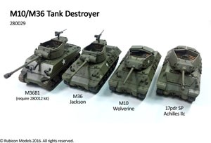 Rubicon Models: M10/M36 Tank Destroyer