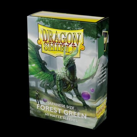 Dragonshield Japanese Matte - Forest Green (60 Stück)