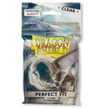 Dragon Shield Standard Perfect Fit Sleeves - Clear/Clear (100)
