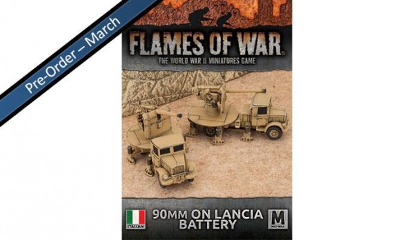 Flames of War IT: Italian Heavy AA Platoon Lancia (x2)