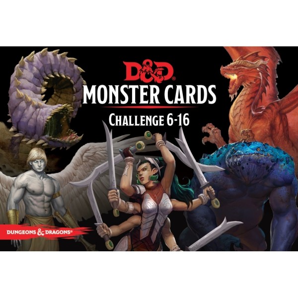 Monster Cards Challenge 6-16 Deck (125)