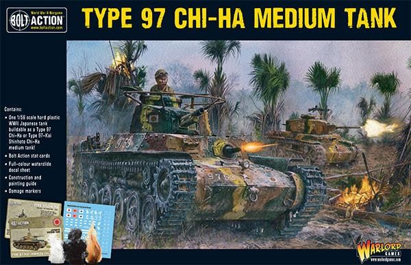 Bolt Action: Japanese Type 97 Chi-Ha Medium Tank