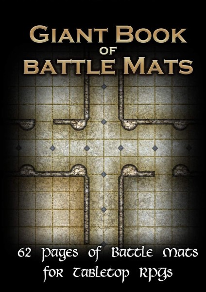 Giant Book of Battle Mats (A3 Format)