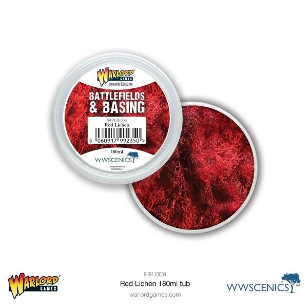 Battlefields & Basing: Red Lichen (180 ml)