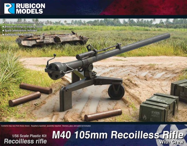 Vietnam War M40 106mm Recoilless Rifle