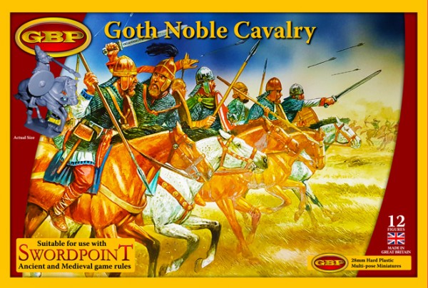 Goth Noble Cavalry (x12 Plastic)