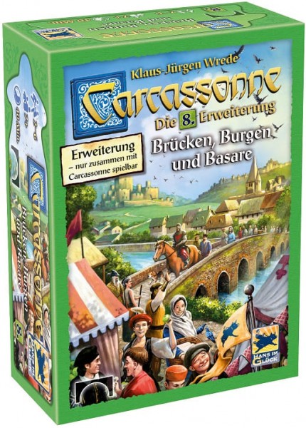 Carcassonne - Brücken, Burgen und Basare (8. Erweiterung)
