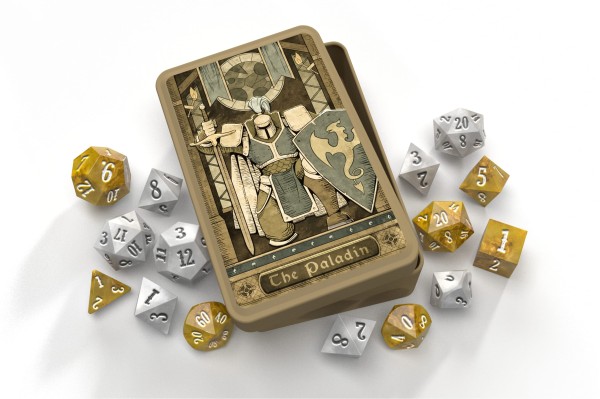 Class-Specific Dice Set Paladin (Pathfinder and 5E)