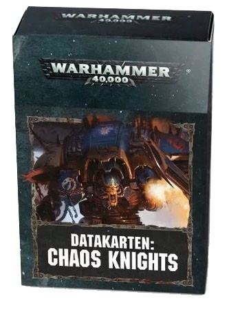 Chaos Knights Datakarten (deutsch)