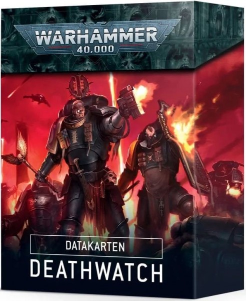 Warhammer 40k Space Marines: Deathwatch: Datacards (deutsch)