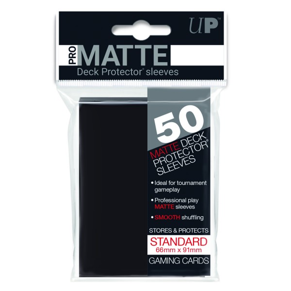 Ultra Pro Pro-Matte Sleeves Black (50)