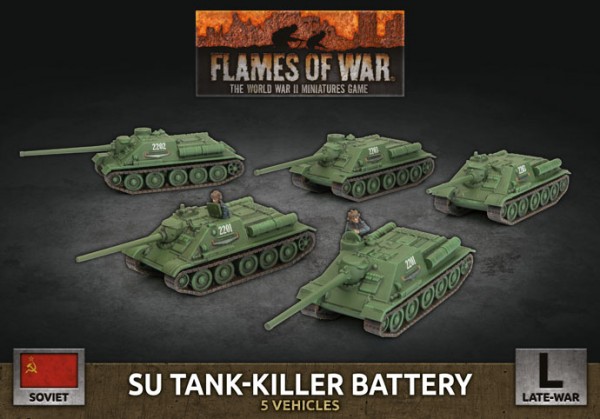 Flames of War SU: Tank-Killer Battery (x5/Plastic)