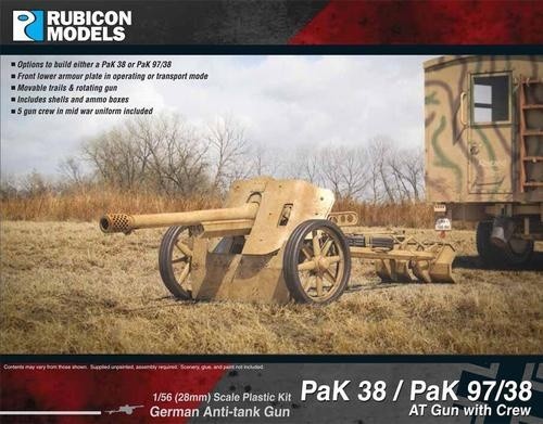 PaK38 / 97/38 AT gun w/ Crew