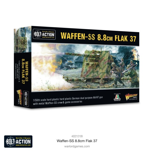 Bolt Action: Waffen SS FlaK37 8,8 cm