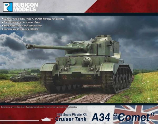 British A 34 Comet Tank