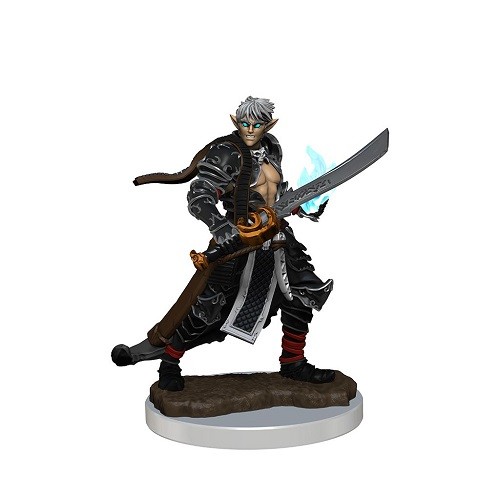Pathfinder Battles: Male Elf Magus Premium Painted Figure