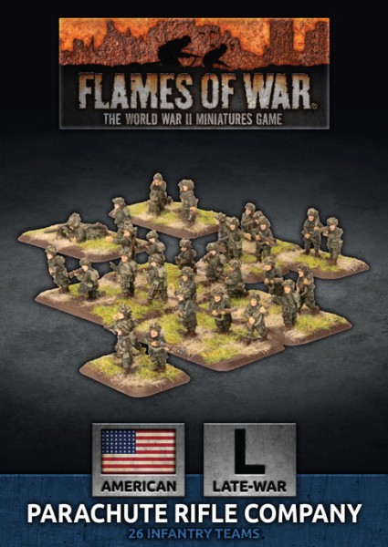 Flames of War US: Parachute Rifle Company (Plastic)