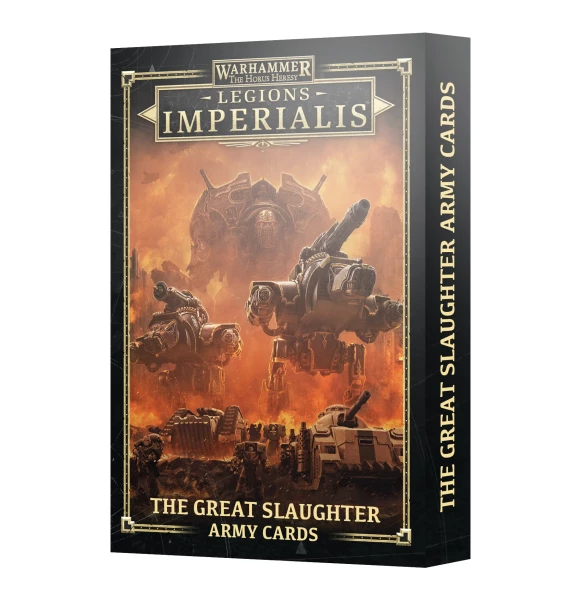 Legions Imperialis: The Great Slaughter Army Cards (EN)