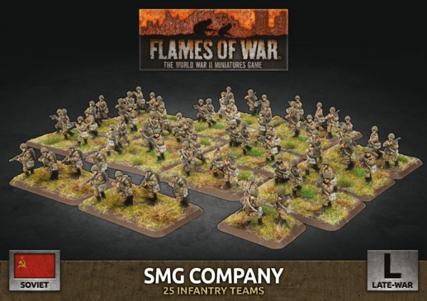 Flames of War SU: SMG Company (Plastic)