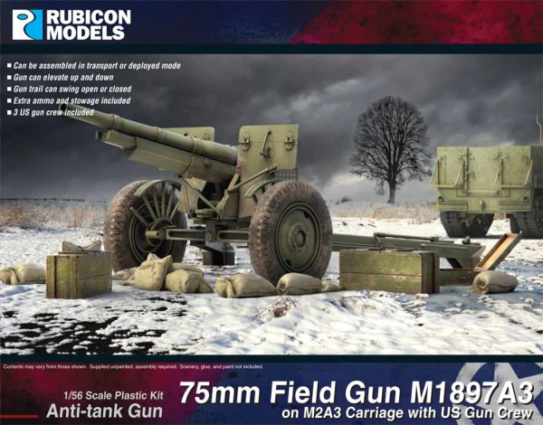 US 75mm Field Gun M1897A3
