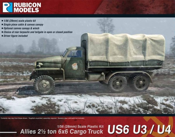 US6 U3/U4 Allies 2 1/2 ton Studebaker (1/56)