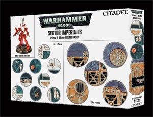 WH40K Sector Imperialis: 25 & 40mm Round Bases