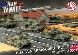 Team Yankee: Chieftan Troop (Plastic x5)
