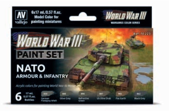 Vallejo Model Color: Model Color: WWIII NATO Armour & Infantry