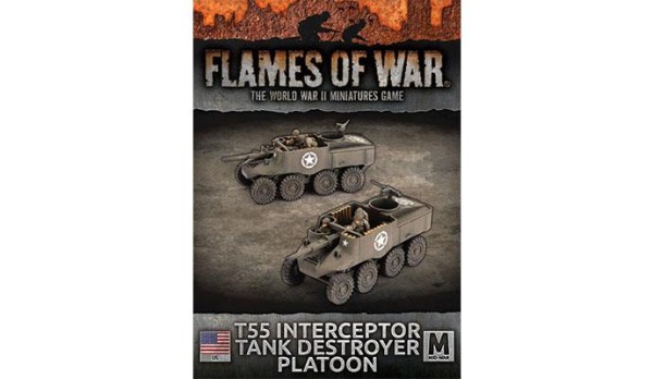 Flames of War US: T55 Interceptor TD Platoon (x2)