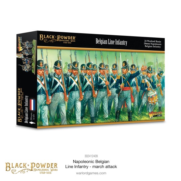 Black Powder Belgian Line Infantry