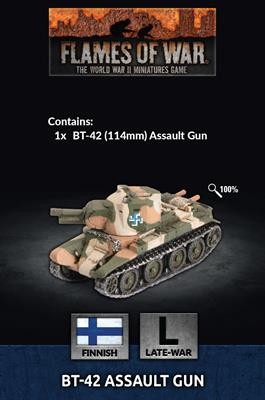 Flames of War Finnish BT-42 Assault Gun (x1)