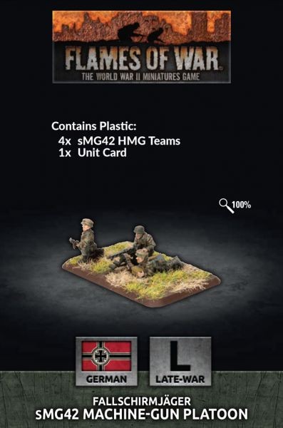 Flames of War GE: sMG42 Machine-Gun Platoon