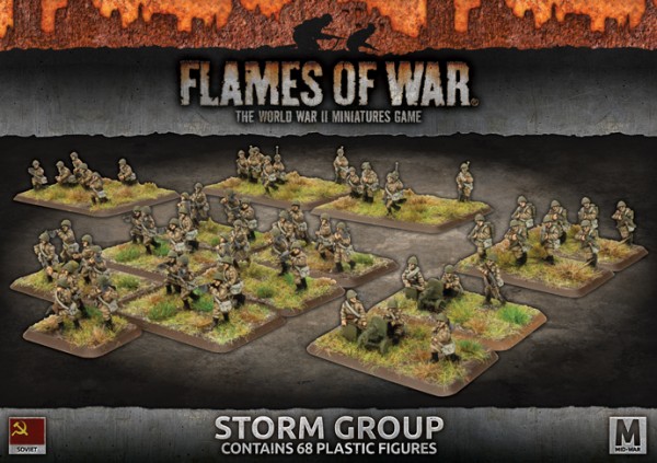 Flames of War SU: Storm Group (x68/Plastic)