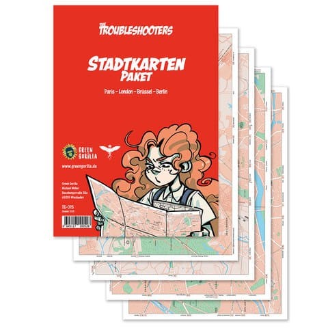 The Troubleshooters Stadtkarten-Paket (DE)