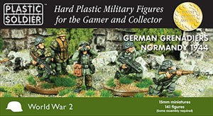 Plastic Soldier 15mm WW2 German Grenadiers 1944 (für FoW)